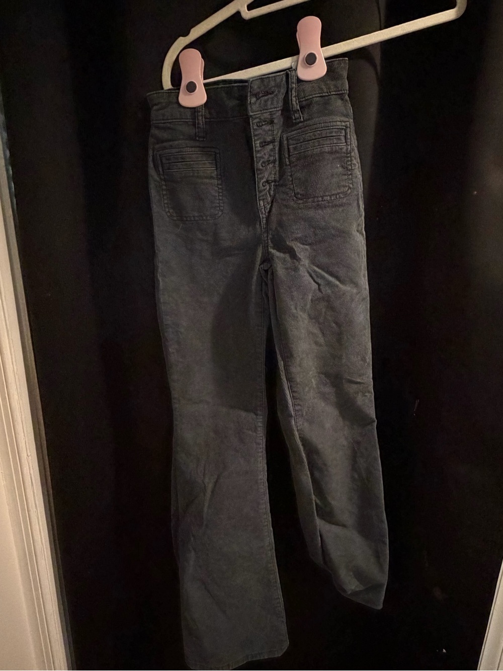 American Eagle Outfitters High-Rise Jeans in Charcoal